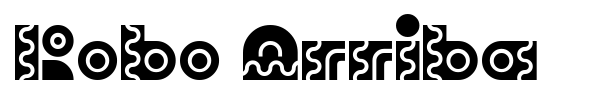 Robo Arriba font preview